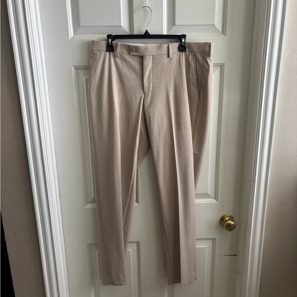 Egara Men's Dress Pants in Beige